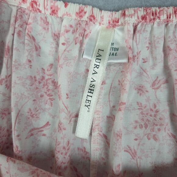 Laura Ashley Medium Sleeveless Floral 2 piece Pajama Set - Picture 9 of 16